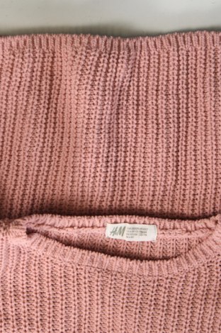 Dziecięcy sweter H&M, Rozmiar 6-7y/ 122-128 cm, Kolor Popielaty róż, Cena 33,99 zł