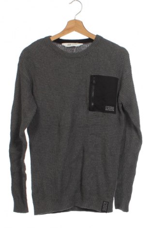 Dětský svetr  H&M, Velikost 11-12y/ 152-158 cm, Barva Šedá, Cena  279,00 Kč