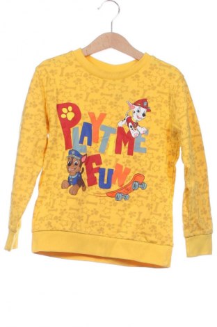 Kinderpullover Nickelodeon, Größe 4-5y/ 110-116 cm, Farbe Gelb, Preis € 8,99