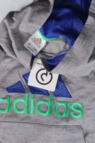 Детски суичър Adidas, Размер 4-5y/ 110-116 см, Цвят Сив, Цена 41,49 лв.