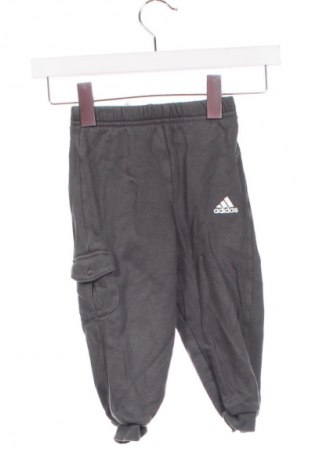 Παιδική κάτω φόρμα Adidas, Μέγεθος 18-24m/ 86-98 εκ., Χρώμα Γκρί, Τιμή 16,49 €