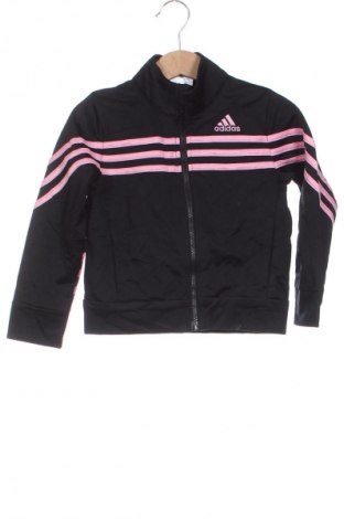 Детско спортно горнище Adidas, Размер 2-3y/ 98-104 см, Цвят Черен, Цена 34,99 лв.