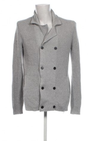 Herren Strickjacke H&M, Größe S, Farbe Grau, Preis 27,49 €