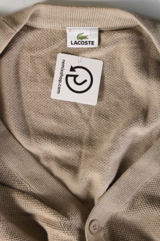 Jachetă tricotată de bărbați Lacoste, Mărime XXL, Culoare Bej, Preț 220,99 Lei