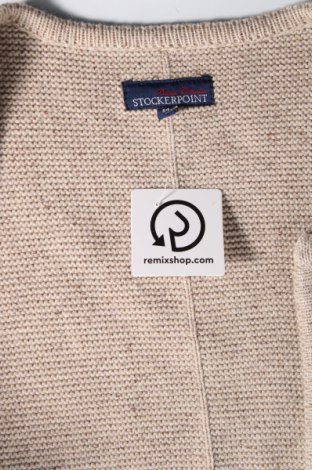 Herren Strickjacke Stockerpoint, Größe XL, Farbe Beige, Preis 22,49 €