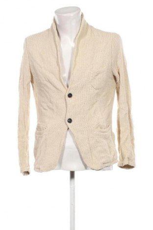 Herren Strickjacke Zara Man, Größe L, Farbe Beige, Preis € 22,49