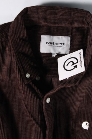 Мъжка риза Carhartt, Размер L, Цвят Кафяв, Цена 65,49 лв.