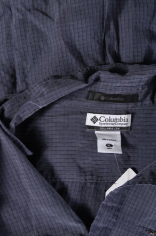 Cămașă de bărbați Columbia, Mărime XL, Culoare Albastru, Preț 140,31 Lei