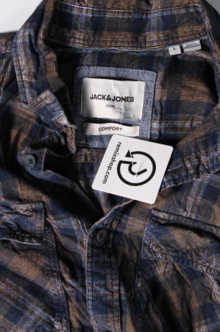 Мъжка риза Core By Jack & Jones, Размер L, Цвят Многоцветен, Цена 34,49 лв.