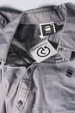 Herrenhemd G-Star Raw, Größe L, Farbe Grau, Preis € 38,36