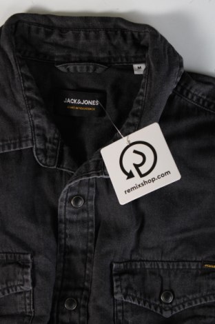 Ανδρικό πουκάμισο Jack & Jones, Μέγεθος M, Χρώμα Γκρί, Τιμή 21,49 €