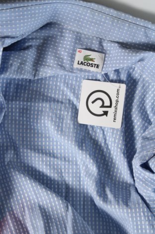 Ανδρικό πουκάμισο Lacoste, Μέγεθος M, Χρώμα Μπλέ, Τιμή 31,71 €