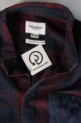 Męska koszula Pull&Bear, Rozmiar M, Kolor Kolorowy, Cena 67,41 zł