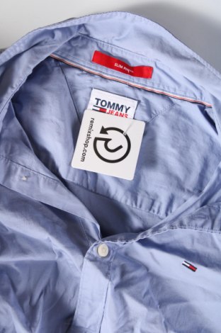 Ανδρικό πουκάμισο Tommy Hilfiger, Μέγεθος L, Χρώμα Μπλέ, Τιμή 38,36 €