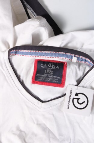 Ανδρικό t-shirt Canda, Μέγεθος XL, Χρώμα Λευκό, Τιμή 10,00 €