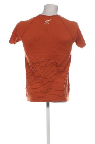 Męski T-shirt Compressport, Rozmiar S, Kolor Brązowy, Cena 147,09 zł