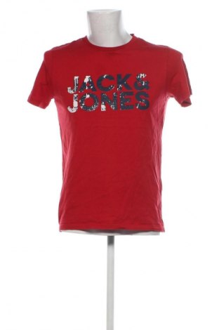 Мъжка тениска Jack & Jones, Размер S, Цвят Червен, Цена 18,00 лв.