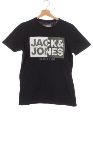 Мъжка тениска Jack & Jones, Размер XS, Цвят Черен, Цена 18,00 лв.