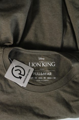 Ανδρικό t-shirt Pull&Bear, Μέγεθος M, Χρώμα Πράσινο, Τιμή 9,72 €