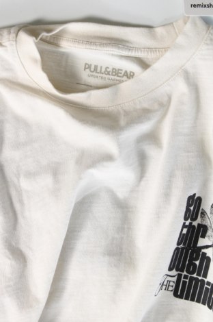 Pánské tričko  Pull&Bear, Velikost S, Barva Krémová, Cena  238,00 Kč