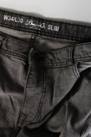 Męskie jeansy Denim Co., Rozmiar L, Kolor Szary, Cena 124,99 zł