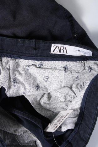 Мъжки къс панталон Zara, Размер M, Цвят Син, Цена 20,00 лв.