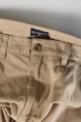 Herrenhose Cottonfield, Größe S, Farbe Beige, Preis € 19,95