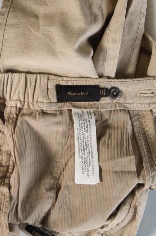 Herrenhose Massimo Dutti, Größe M, Farbe Beige, Preis € 24,49