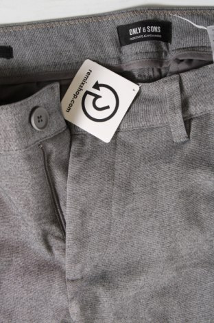 Herrenhose Only & Sons, Größe M, Farbe Grau, Preis € 27,49