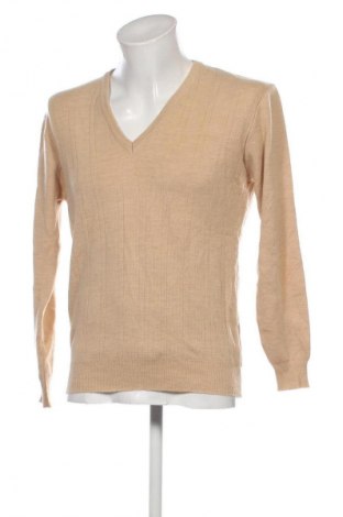 Herrenpullover, Größe L, Farbe Beige, Preis 14,99 €