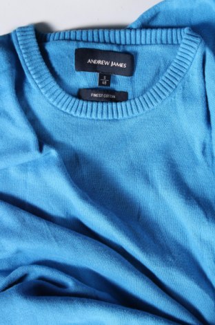 Herrenpullover Andrew James, Größe S, Farbe Blau, Preis € 43,49