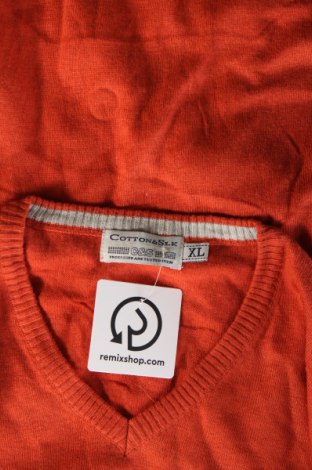 Herrenpullover C&S, Größe XL, Farbe Orange, Preis € 24,99