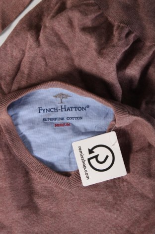 Herrenpullover Fynch-Hatton, Größe M, Farbe Aschrosa, Preis € 43,49