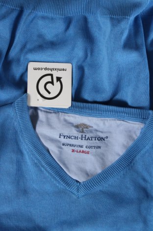 Herrenpullover Fynch-Hatton, Größe XL, Farbe Blau, Preis 28,49 €