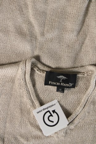 Herrenpullover Fynch-Hatton, Größe M, Farbe Beige, Preis 17,99 €