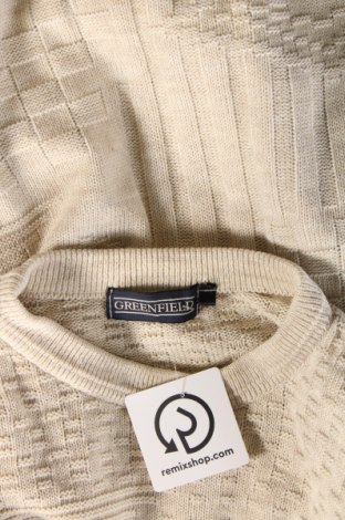 Herrenpullover Greenfield, Größe L, Farbe Beige, Preis € 24,99