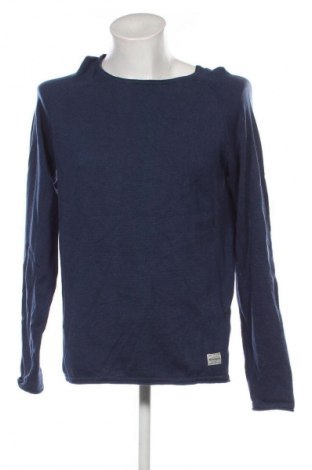 Herrenpullover Jack & Jones, Größe L, Farbe Blau, Preis 28,99 €