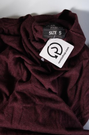 Herrenpullover Jean Pascale, Größe S, Farbe Rot, Preis 14,99 €