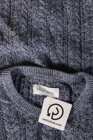 Herrenpullover Pier One, Größe L, Farbe Blau, Preis € 24,99