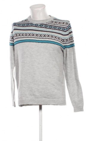 Męski sweter Pull&Bear, Rozmiar L, Kolor Szary, Cena 111,99 zł