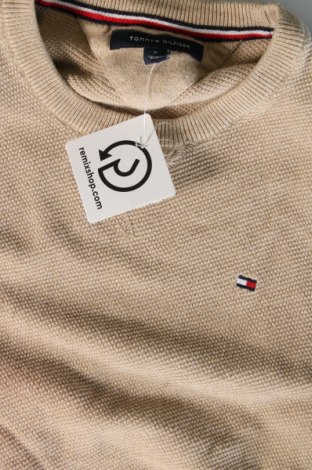 Herrenpullover Tommy Hilfiger, Größe M, Farbe Beige, Preis 40,49 €