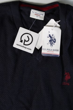 Ανδρικό πουλόβερ U.S. Polo Assn., Μέγεθος L, Χρώμα Μπλέ, Τιμή 86,99 €