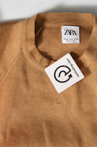 Ανδρικό πουλόβερ Zara, Μέγεθος M, Χρώμα Καφέ, Τιμή 19,99 €