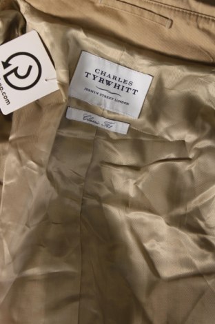 Pánský přechodný kabát  Charles Tyrwhitt, Velikost S, Barva Béžová, Cena  2 619,00 Kč