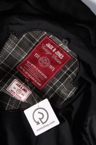 Ανδρικά παλτό Jack & Jones, Μέγεθος M, Χρώμα Μαύρο, Τιμή 42,49 €