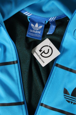 Ανδρική αθλητική ζακέτα Adidas, Μέγεθος S, Χρώμα Μπλέ, Τιμή 24,57 €