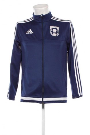 Herren Sportoberteil Adidas, Größe M, Farbe Blau, Preis 27,99 €