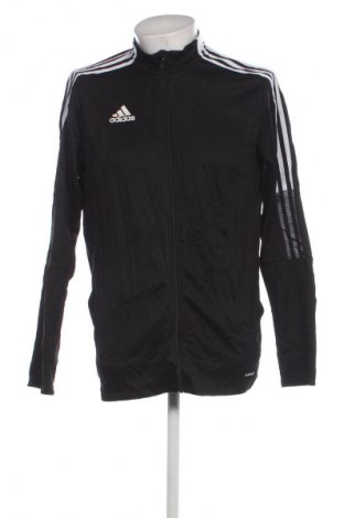 Herren Sportoberteil Adidas, Größe L, Farbe Schwarz, Preis 33,99 €