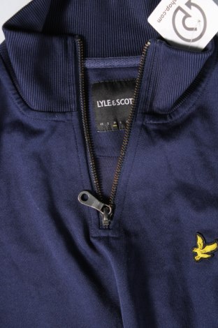 Bluză trening de bărbați Lyle & Scott, Mărime M, Culoare Albastru, Preț 157,99 Lei