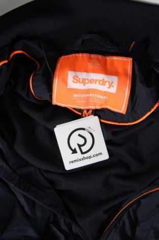 Ανδρικό μπουφάν Superdry, Μέγεθος M, Χρώμα Μπλέ, Τιμή 46,49 €